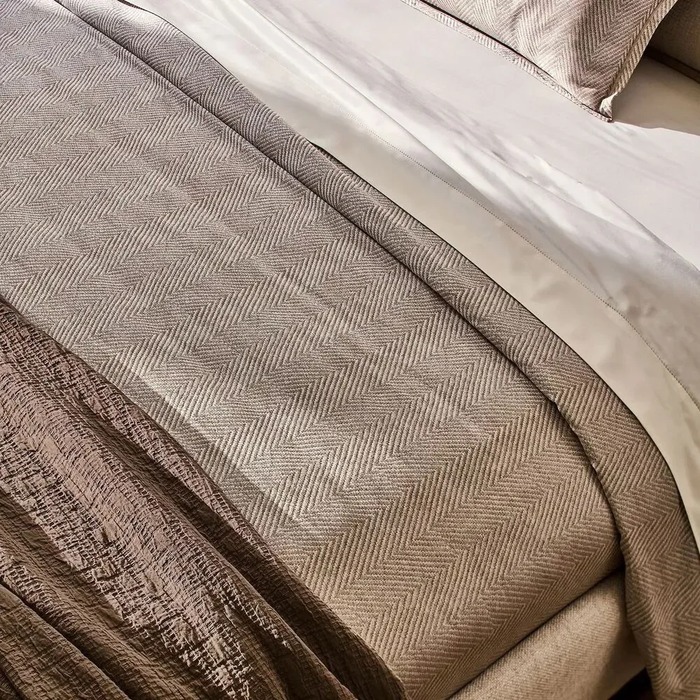 Hudson Park Collection Italian Palermo Yarn Dye Full/Queen Duvet Cover